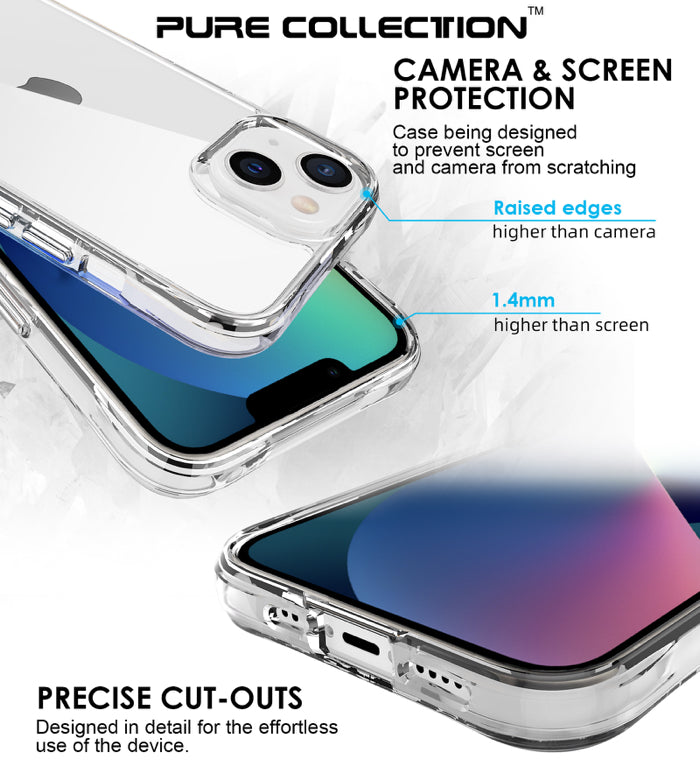 Premium Pure Collection Ultra-Clear Shockproof Hardshell Phone Case- for Apple iPhone 14 Series 2022 - Super Savings Technologies Co.,LTD Premium Pure Collection Ultra-Clear Shockproof Hardshell Phone Case- for Apple iPhone 14 Series 2022 - Super Savings Technologies Co.,LTD